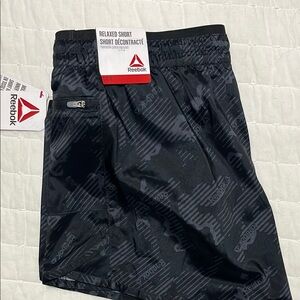 Reebok Black Relaxed Shorts